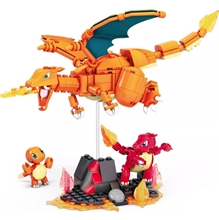 Mega Construx Pokémon: Charmander Evolution Set