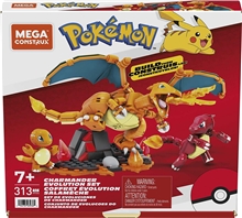 Mega Construx Pokémon: Charmander Evolution Set