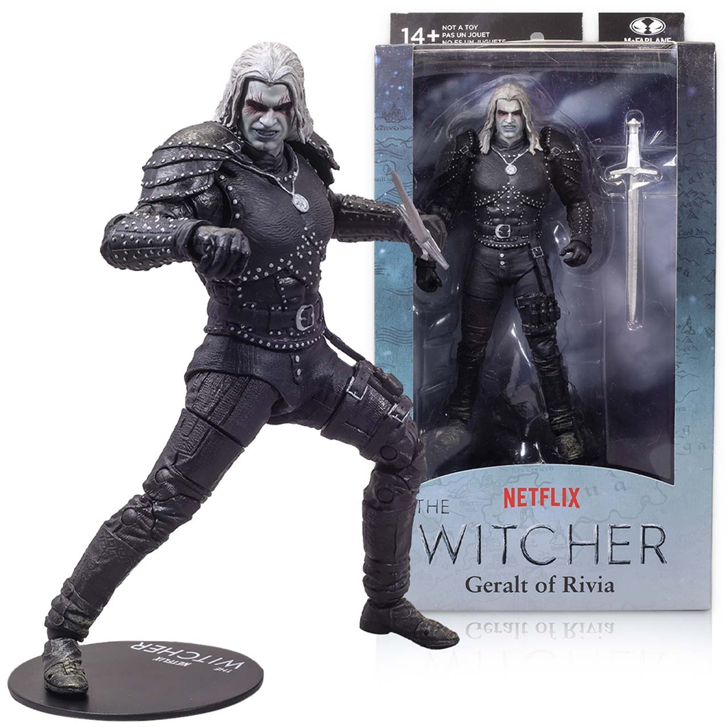 Akční figurka Zaklínač - Netflix The Witcher: Geralt of Rivia - Witcher Mode (Season 2) 18 cm