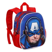 Dětský batoh s 3D maskou Marvel Captain America (27 cm)