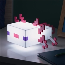 Lampička Minecraft Axolotl Multicolor Light (21 cm)