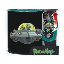 Hrnek Rick and Morty - Spaceship, měnící se