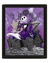 Obraz Nightmare Before Christmas 3D