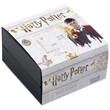 Stříbrný prsten Harry Potter - Zlatonka s krystaly