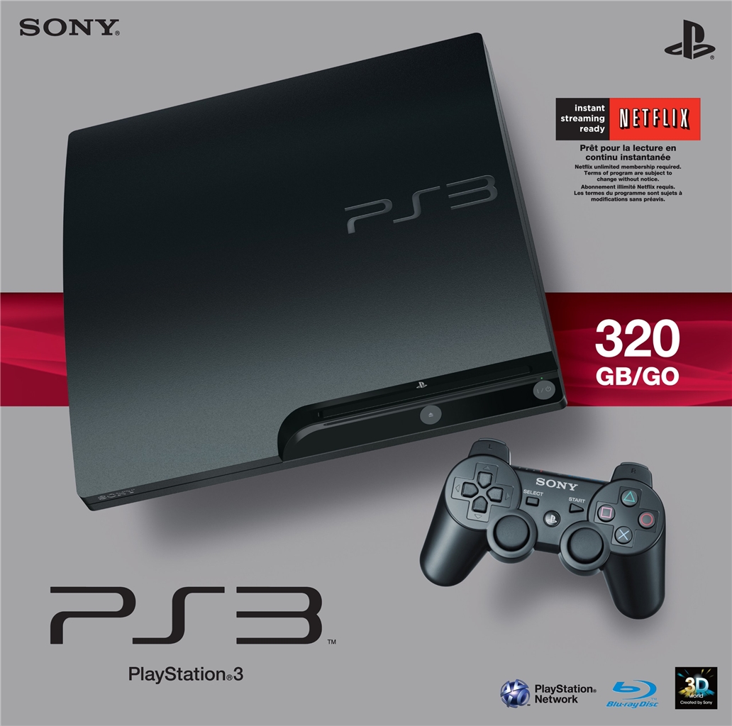 Sony Playstation 3 - 320GB (Slim) (BAZAR)