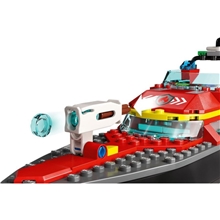 LEGO® CITY 60373 Hasičská záchranná loď a člun