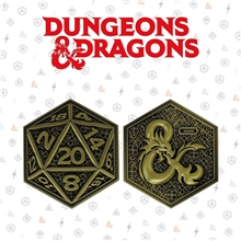 Sběratelská mince Dungeons & Dragons D20