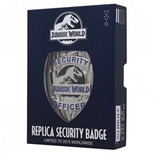 Odznak Jurský svět - Security Officer Replica