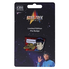 Odznak Star Trek - Spock Fascinated