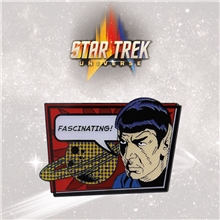 Odznak Star Trek - Spock Fascinated