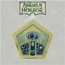 Sběratelský odznak Arkham Horror - Lead Investigator