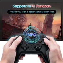 T23 Pro Dual Vibration Wireless Controller with NFC Function - Light Grey (SWITCH/PC)