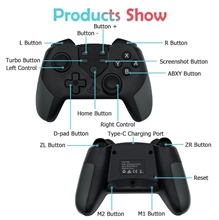 T23 Pro Dual Vibration Wireless Controller with NFC Function - Light Grey (SWITCH/PC)