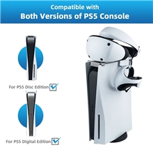 Držák DOBE Stand Kit s nabíjecím kabelem pro soupravu PS VR2 (PS5)