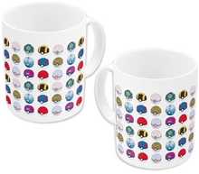 Stor Pokémon - All Pokéballs Ever Ceramic Breakfast Mug in Gift Box (325 ml)