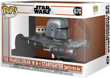 Funko POP Disney Star Wars The Mandalorian - The Mandalorian in N1 Starfighter
