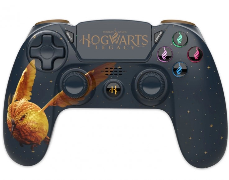 Bezdrátový ovladač Hogwarts Legacy - Golden Snidget Wireless Controller (PS4)