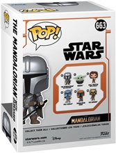 Funko POP! Disney Star Wars: The Mandalorian - The Mandalorian with Dasksaber