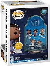 Funko POP & Buddy: Disney Wish - Asha with Star