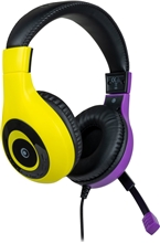 BigBen Interactive Stereo Gaming Headset V1 - Purple + Yellow (Switch) /PS5