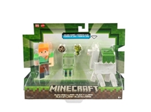Figúrky Minecraft - Alex a Llama 2 pack