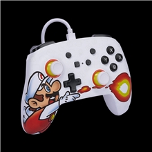PowerA Kabelový ovladač - Fireball Mario (SWITCH)