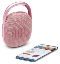 JBL Clip 4 Pink - přenosný reproduktor