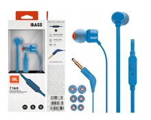 JBL Tune 160 Sluchátka s mikrofonem - modrá