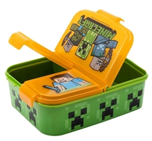 Euromic - Multi Compartment Sandwich Box  - Minecraft