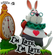 Abysse Disney: Alice in Wonderland - White Rabbitt Statue