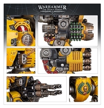 Warhammer Horus Heresy: Legiones Astartes Leviathan Siege Dreadnought With Ranged Weapons