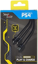 Steelplay Dual Play and Charge Cable (PS4)