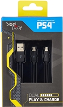 Steelplay Dual Play and Charge Cable (PS4)