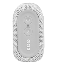 JBL GO3 Portable Speaker White