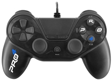 Subsonic PS4 Pro4 Wired Controller Black (PS4)