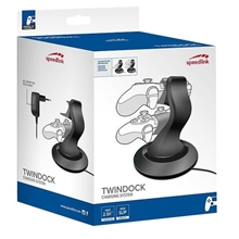 Speedlink - TwinDock Charging System - Black (PS4)
