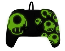 PDP Rematch Wired controller - 1Up Glow In The Dark (SWITCH)