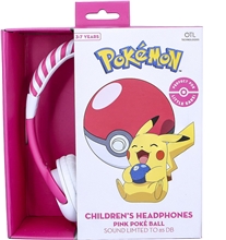 OTL  Headphones - Pokemon Pokeball Pink