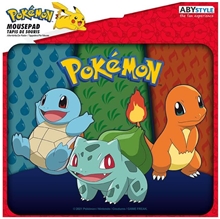 Flexible Mousepad - Pokemon Starters Kanto