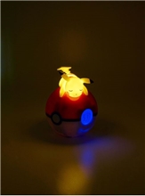 Pokemon - Pikachu svítící budík s rádiem