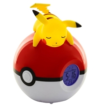 Pokemon - Pikachu Light Up Alarm Clock FM