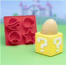 Paladone Super Mario: Question Block Egg Cup & Toast Cutter