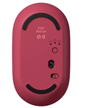 Logitech - Emoji  Pop Mouse - Red