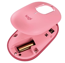 Logitech - Emoji  Pop Mouse - Red