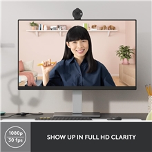 Logitech - Brio 300 Full HD webcam - Black