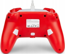 PowerA Enhanced Wired Controller - Mario Red/White (SWITCH)