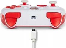 PowerA Enhanced Wired Controller - Mario Red/White (SWITCH)