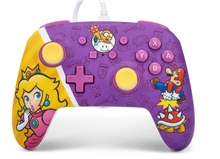 PowerA Enhanced Wired Controller - Princess Peach Battle (SWITCH)