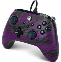 PowerA Advantage Wired Controller - Purple Camo (XSX/XSS)