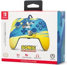 PowerA Enhanced Wired Controller - Sonic Boost (SWITCH)